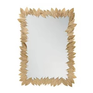 Espejo de pared con marco de Metal hecho a mano, espejo decorativo moderno para el hogar para la decoración de la pared del dormitorio de la sala de estar - Product Image 4