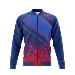 Veste de sport à fermeture éclair intégrale durable, vêtements d'équipe |   Chaud, respirant, séchage rapide |   Tailles Homme Femme Jeunesse |   Veste d'entraînement - Product Image 1