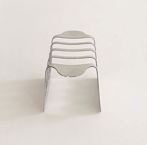 Support de comptoir en acier inoxydable pour pain et toasts – Accessoire de cuisine pour l'organisation et le rangement domestique - Product Image 2