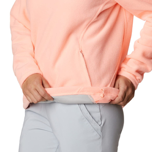 Haute qualité femmes coupe ample sport demi fermeture éclair sweats en gros polaire sweats sweats confortables - Product Image 3