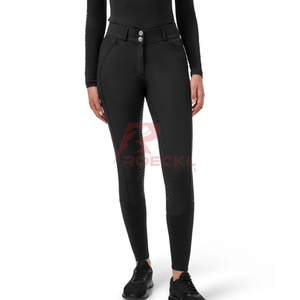 Precio razonable, pantalones ecuestres para mujer, ajustados, transpirables, ligeros, cómodos, elegantes, pantalones duraderos para exteriores - Product Image 1