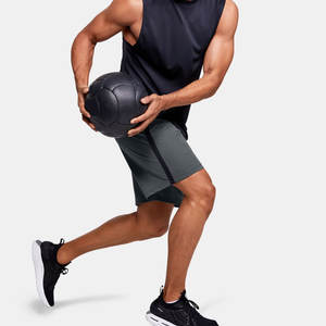 Short en maille avec logo personnalisé en gros Short de rue Running Gym Short de basket-ball à imprimé floral vierge avec poches Baggy - Product Image 4