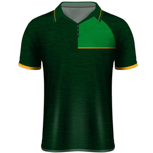 Vente en gros de chemises décontractées unisexes de haute qualité en polyester/coton pour hommes, à manches courtes, avec broderie et impression de logo. - Product Image 3