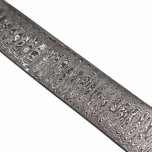 Palanquilla plana hecha a mano personalizada de Damasco, palanquillas de acero de Damasco para la fabricación de cuchillos, soporte OEM, palanquilla de Damasco forjada a mano - Product Image 1