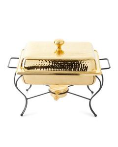 Recipiente para Calentar Comida de Acero con Acabado Dorado, Diseño Clásico de la Colección Quality, para Hoteles, Restaurantes y Uso en Exteriores, Mantiene la Comida Caliente - Product Image 5