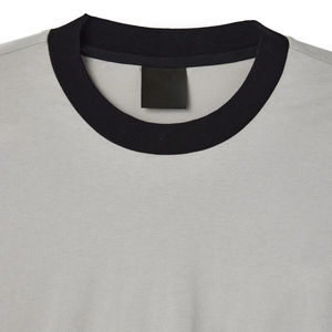 Top produit à la mode Double manches chemise blanc lâche hommes surdimensionné épaule goutte solide coton Double couche à manches longues décontracté - Product Image 3