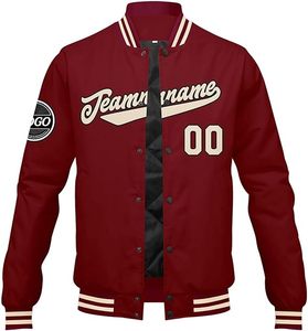 Fashion Jackets <b>Quilted</b> Lining Custom Chenille Patches Letterman College Mens Bomber Baseball Windproof <b>Wool</b> Varsity Jacket - Product Image 5
