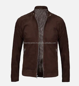 Veste en cuir souple réglable pour hommes Vêtements de mode Dernier style pour l'hiver Veste en cuir pour hommes pour hommes - Product Image 3