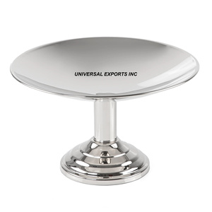 Metal nueva colección bandeja de Chocolate espejo pulido hecho a mano plato de Chocolate forma redonda nueva bandeja de Chocolate - Product Image 4