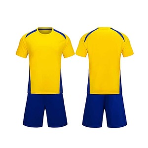 Servicio OEM para la venta de entrenamiento de fútbol camiseta pantalones cortos conjunto de fútbol americano de secado rápido de alta calidad transpirable para los hombres al por mayor - Product Image 3