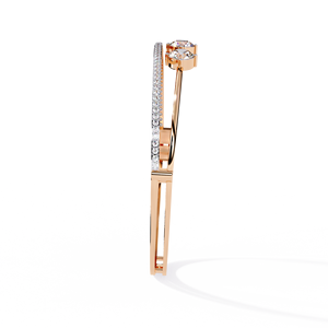 สร้อยข้อมือเพชรธรรมชาติ18K 14K 10K และสร้อยข้อมือเพชรเม็ดเต็มเพชรเครื่องประดับ - Product Image 4