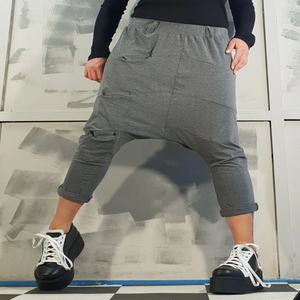 <b>Drop</b> <b>Crotch</b> <b>Pants</b> _ 2023 High Quality Mens <b>Drop</b> <b>Crotch</b> Multi Pockets <b>Pant</b> - Product Image 3