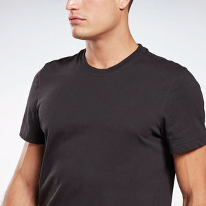 Camiseta de gran tamaño para hombre lavada con ácido vintage Logotipo personalizado 100% Camiseta en blanco desgastada de algodón de peso pesado con patrón sólido - Product Image 3