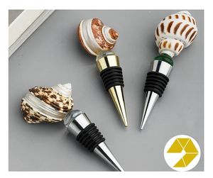 Coastal จุกขวดไวน์เปลือกหอยสุดชิคสำหรับปาร์ตี้จุกปิดขวดไวน์ - Product Image 3