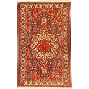 Alfombra persa Bakhtiar única de su tipo, 9'9 x 5'2 - Product Image 1