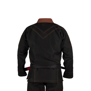 Qualité supérieure 2 pièces BJJ Gi uniforme pour adultes hommes femmes à manches longues Arts martiaux chemise pantalon taille réglable Stretch - Product Image 6