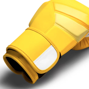 Diseño personalizado profesional de alta calidad antideslizante dedo completo PU guantes de entrenamiento de cuero Cierre de bucle de gancho artes marciales boxeo - Product Image 5