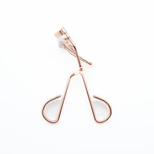 Haute qualité ARMA Logo personnalisé en acier inoxydable sans sertissage recourbe-cils pince à épiler avec peigne intégré outil de maquillage pratique - Product Image 5