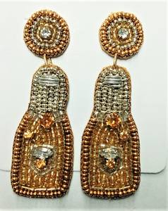 De acero inoxidable al por mayor de Navidad copo de nieve de Navidad de joyería de las mujeres pendientes de - Product Image 3