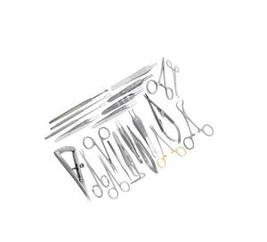 Juego de Instrumentos Quirúrgicos de Cirugía Plástica, Rinoplastia, Blefaroplastia y Cirugía Pediátrica con Manual de Acero Inoxidable - Product Image 1