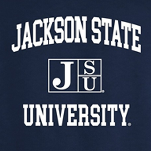 เสื้อสเวตเชิ้ตคอกลมของมหาวิทยาลัยแจ็คสันสเตท เสื้อสเวตเชิ้ตผ้าฟลีซแบบสวมหัว ยูนิเซ็กซ์ รับสกรีนโลโก้ - Product Image 2