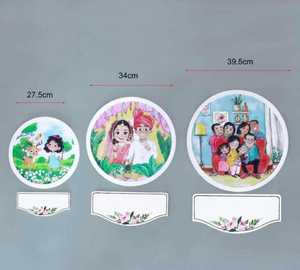 Plaque de nom de personnage personnalisée peinte à la main |   Plaque de porte personnalisée avec nom de maison artisanal, cadre complet, personnage personnalisé, art - Product Image 4