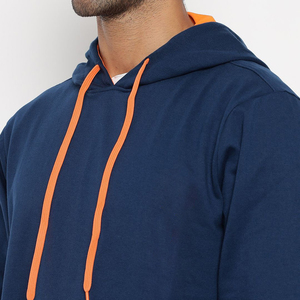 Conjuntos de pantalones de chándal con capucha de algodón de rizo francés de alta calidad para hombre, chándales de invierno de gran tamaño con estampado personalizado, ropa deportiva sólida con capucha - Product Image 5