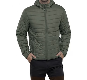 Custom Logo Streetwear Customized design and color of men puffer <b>jacket</b> with breathable <b>waterproof</b> and windproof quality - Product Image 2