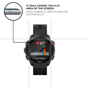ANTISHOCK ตัวป้องกันหน้าจอการ์มิน ฟอร์รันเนอร์ 245 มิวสิคฝาครอบป้องกันระดับพรีเมียมสำหรับอุปกรณ์ของคุณ - Product Image 4