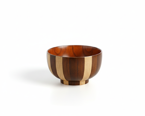 Ensaladera Vintage de Madera Maciza, Hecha a Mano, Ecológica, Duradera y de Primera Calidad, para Restaurante, Hogar, Comedor y Regalo Empresarial - Product Image 5