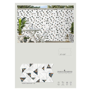 กระเบื้องเซรามิกยกระดับกำแพงด้านนอกขนาด31x56ซม. จากซัพพลายเออร์อินเดีย - Product Image 2