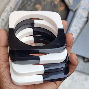 Bracelets et joncs en résine pour femmes, nouvelle collection, bijoux de style ange pour les fêtes et les mariages, haute qualité - Product Image 1