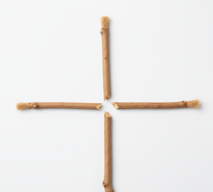 TrueGlow Herbal Miswak Masticar Stick Blanqueamiento natural Fuerza de las encías Higiene bucal de madera Herramienta de limpieza dental ecológica - Product Image 2