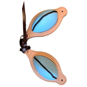 Rollo de cuero genuino hecho a mano de acero Premium D, producto ligero de alta calidad, par de reemplazo para SILLÍN de caballo occidental - Product Image 1