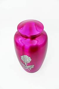 ของที่ระลึกสำหรับผู้ใหญ่ทำด้วยมือทำจากอลูมิเนียมสีชมพู - Product Image 2