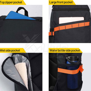 Sac de basket-ball en tissu nylon léger et durable, capacité de 30 à 40 L, parfait pour l'entraînement et les activités quotidiennes - Product Image 3