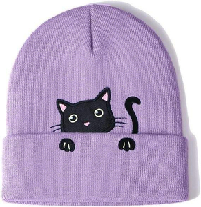 Gorro Jacquard al mejor precio con puños plegables, gorro de punto de calavera de invierno, logotipo personalizado, MOQ bajo para viajes - Product Image 1