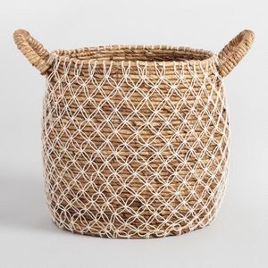 Panier en corde de macramé léger pour une organisation facile à la maison, permettant une utilisation flexible dans différentes pièces - Product Image 2
