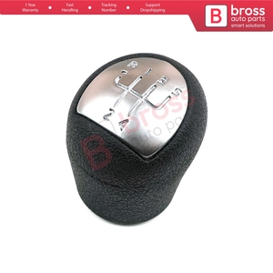 Bouton de levier de vitesses 5 vitesses BSP540 noir chromé pour Clio MK2 Megane Kangoo Twingo MK1 Logan 8200568122 - Product Image 2