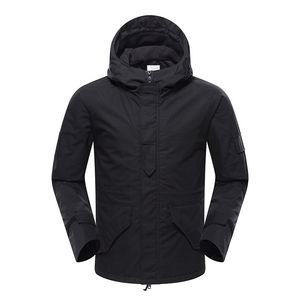 Vente en gros de haute qualité Veste imperméable et respirante de chasse camouflage d'extérieur pour hommes Veste de pluie de pêche de camouflage pour hommes - Product Image 4