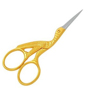 Tijeras para Cutículas de Primera Calidad, Herramienta de Belleza para Diestros, Acero Inoxidable, Dedos Dorados y Tijeras para Manicura de Uñas de los Pies, Pakistán - Product Image 5