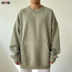 เสื้อสเวตเชิ้ตผู้หญิงดีไซน์ใหม่ล่าสุดสำหรับฤดูหนาว แขนยาว คอวี ขายดี ไซส์ 6XL ผ้าฟลีซ คุณภาพสูง สไตล์สตรีทแวร์ สีพื้น - Product Image 6