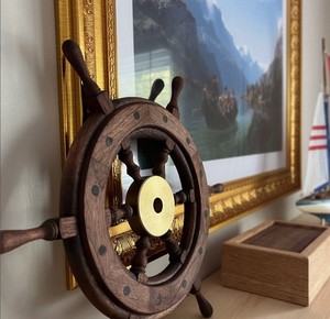 Trendy High Quality Best Nautical <b>Ship</b> <b>Wheel</b> Handmade Decor - Product Image 3