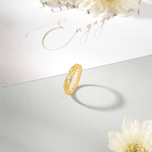 Anillo de Compromiso de Diamantes Lasting Embrace para Hombre - Product Image 2
