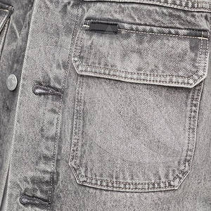 แจ็กเก็ตยีนส์ทรงหลวมสำหรับฤดูหนาวเสื้อแจ็กเก็ตยีนส์แนวสตรีท - Product Image 6