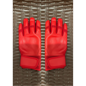 Guantes de Bateo de Béisbol de Agarre Superior al por Mayor, de Cuero Suave, Resistentes al Sudor, para Práctica y Juegos - Product Image 1