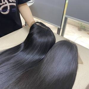 Pelucas de cabello humano virgen, precio al por mayor, 100, hecho en Vietnam, gran oferta, 2023 de alta calidad - Product Image 5
