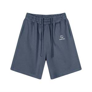 Vente chaude Style Haute Qualité Surdimensionné Français Terry Coton Blanc Shorts pour Hommes Tricoté Cordon Polaire Shorts Hommes - Product Image 1