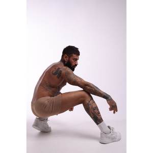 Calzoncillos Bóxer para Hombre, 100% Algodón, Beige, Transpirables, Suaves, Cómodos, Estilo Clásico, Tallas 48-66 - Product Image 4