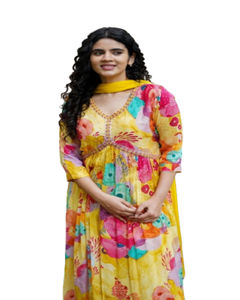 Pantalones Kurtis de algodón hechos a medida, estampado Floral, tela Camric de color pastel claro, tamaños disponibles Salwar-indio pakistaní - Product Image 1